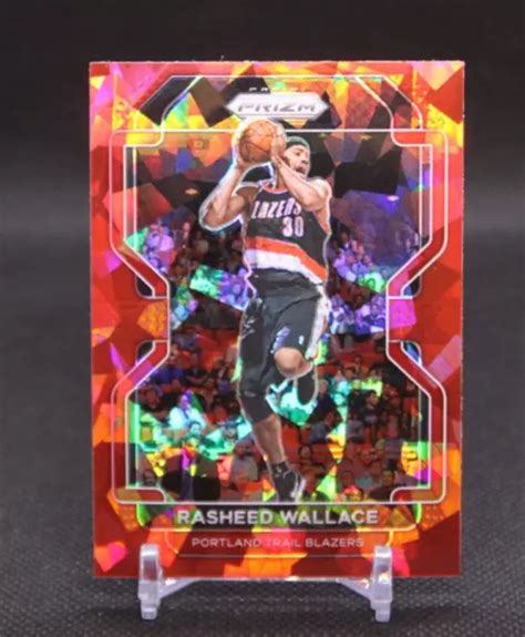 Nba Prizm Rasheed Wallace Rouge Fissur Glace Prizm Blazers