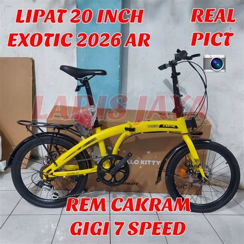 Jual Sepeda Lipat Inch Sepeda Lipat Murah Speed Exotic Xplore