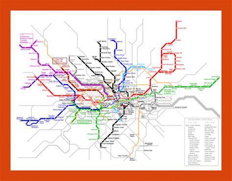 London Metro Map Maps Of London Maps Of United Kingdom Maps Of