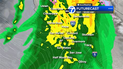 Bay Area weather forecast: Storm to bring May rain to region Saturday - ABC7 San Francisco