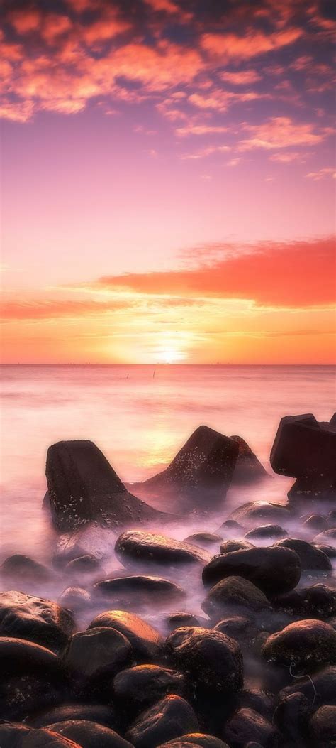 Sunrise Sea Wallpaper