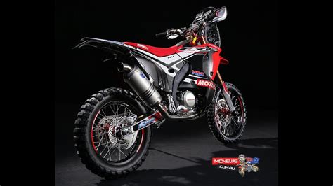 Honda Unveils Dakar Rally Model The New CRF450 RALLY YouTube