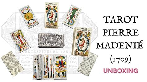 Unboxing Tarot Pierre Madenié 1709 Descubre La Belleza Y Profundidad De Esta Antigua Baraja