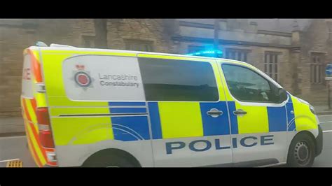 Lancashire Police Vauxhall Vivaro Responding YouTube