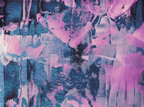 Photo of Blue and Pink Abstract Painting · Free Stock Photo