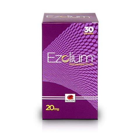 Esomeprazol Ezolium 20mg 30 Capsulas Vivax Esomeprazol De Vivax