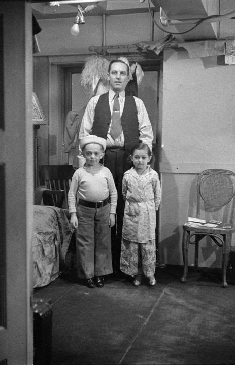 Vaudevillians Olive And George Brasno New York 1934 Little Person