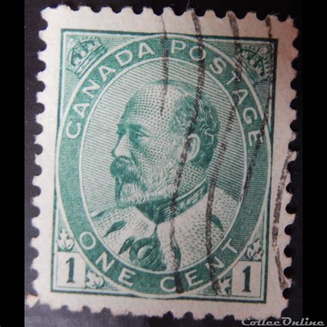 Canada Roi Edward Vii C De Timbres Am Rique Etat Oblit R