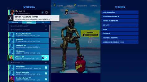 Fortnite AO VIVO Solo Duo Trio Esquadroes Criativo E Personalizada