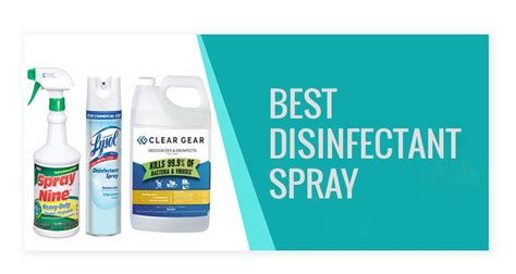 Best Disinfectant Spray 2020: Reviews & Buyer’s Guide