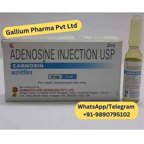 Carnosin Adenosine Injection At Rs 221 74 Vial Adenosine