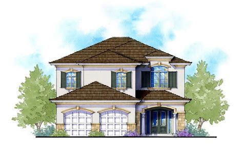 2-Story 4 Bedroom House Plan with Options - 33191ZRX | Architectural ...