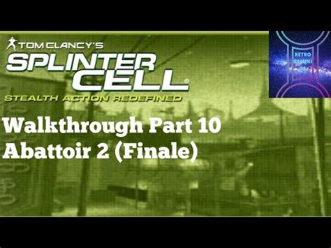 Splinter Cell 2002 Gameboy Advance SP Stealth Walkthrough Part 10