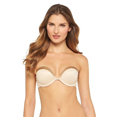 Maidenform Self Expressions Womens Plunge Convertible Strapless Bra