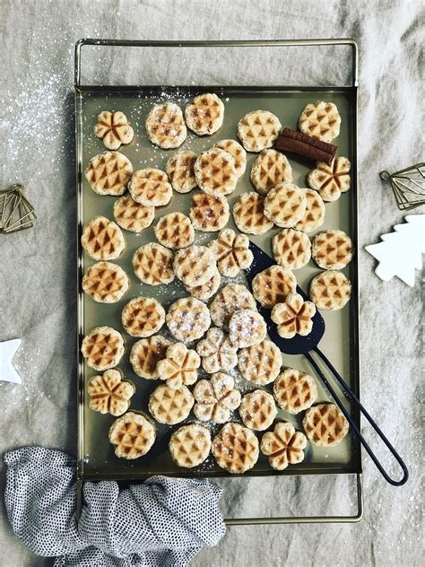 Zimt Waffel Plätzchen Zimt waffeln Zimtwaffeln Waffeln