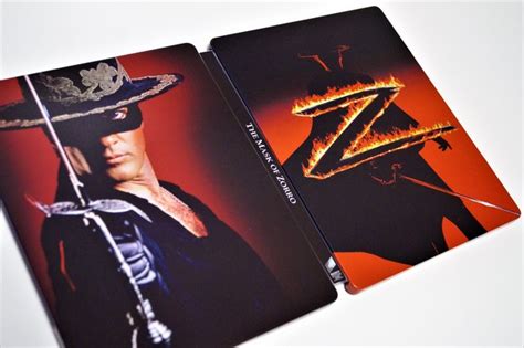 La máscara del Zorro Steelbook bd uhd