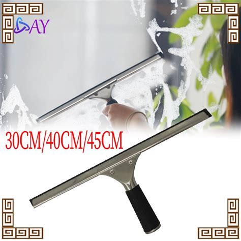 Jual Window Squegee 35cm 40cm 45cm Squeegee Kaca Stainless Steel Karet