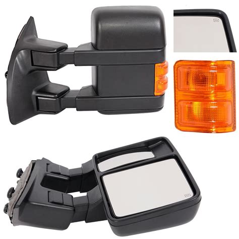 Roadstar Upgrade Towing Mirrors For 99 07 Ford F250 F350 F450 F550