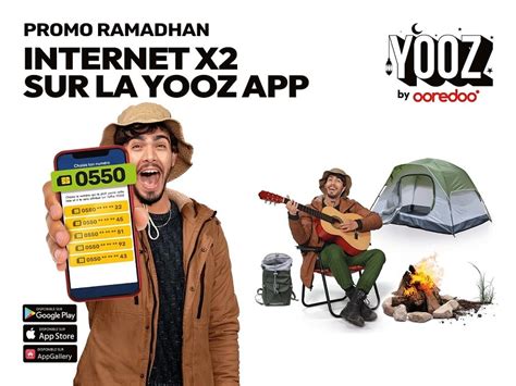 Promo Ooredoo Doublez Votre Forfait Internet Avec Yooz Et My Ooredoo