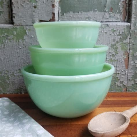 Jadeite Mixing Bowl Etsy