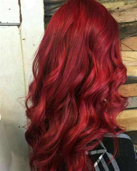 Pin By Almond Milk On Ch Femme Red Ombre Hair Dyed Red Hair