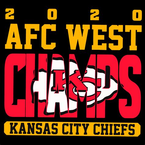 Afc West Kansas City Chiefs Svg