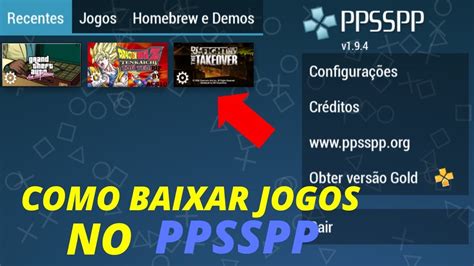 Como Baixar Jogos No Ppsspp