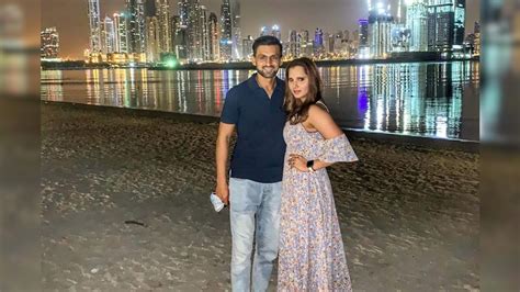 Beach Please Sania Mirza Glows In Picture With Hubby Shoaib Malik In