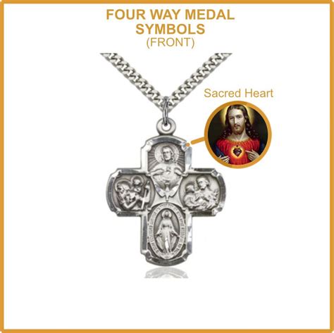 The Meaning of Four Way Medals: Catholic Symbols