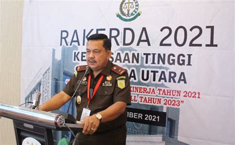 Rakerda Kejati Sumut Diikuti Kejari Dan Cabjari Para Kajari