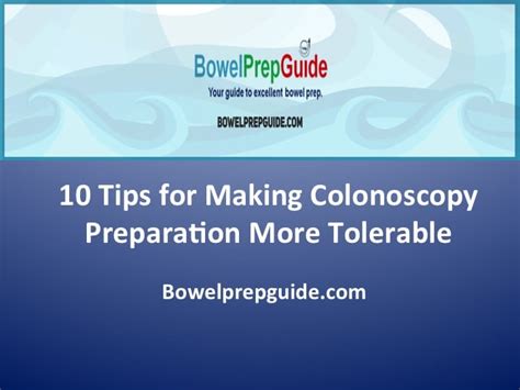 [Video] 10 Tips for Making Colonoscopy Preparation More Tolerable ...