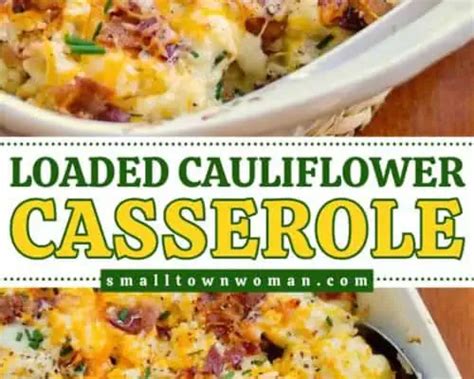 Cauliflower Casserole Recipe Low Carb