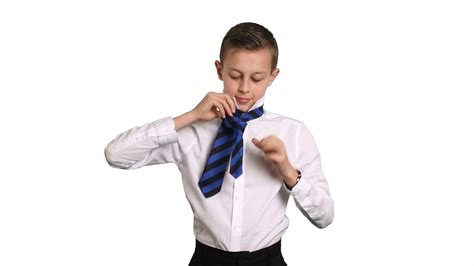 How To Tie A School Tie Youtube