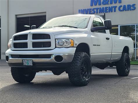 2003 Dodge Ram 2500 4x4 Regular Cab 5 9 L Diesel 6 Speed Lifted