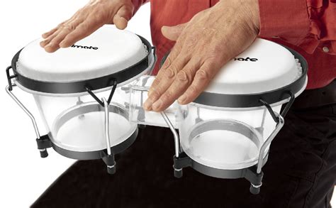 Amazon.com: Soulmate Bongo Drums 6” and 7” Set for Kids Beginners ...