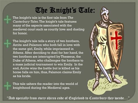 Canterbury Tales Summary Of Each Tale