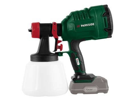 Parkside Pistolet Peinture Sans Fil Pfsa Li C