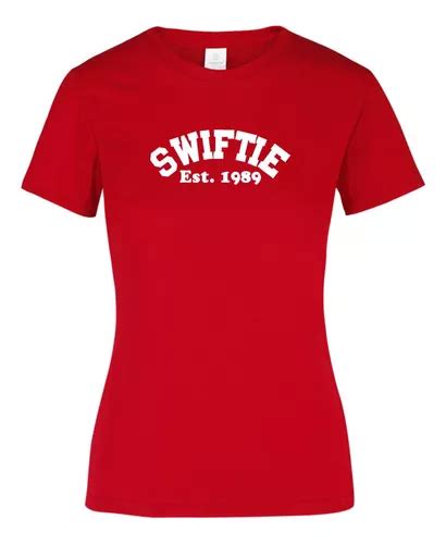 Playera Taylor Swift Swiftie Est 1989 Para Dama Meses Sin Interés