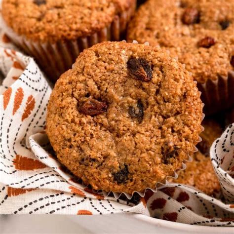 Raisin Bran Muffins Recipe- Dinner, then Dessert