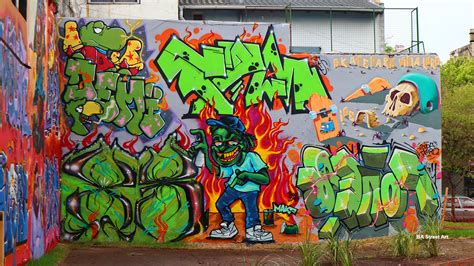 Graffiti Artists Paint Skatepark In Buenos Aires Ba Street Art