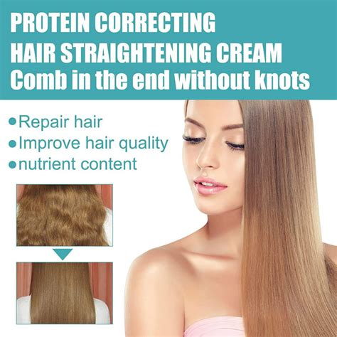 Permanent Hair Straightener Cream