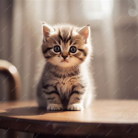 lindo gatito gatito bebe animal imagen premium generada  ia