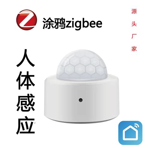 涂鸦zigbee智能红外人体感应器 Tuya家居家联动用无线人体传感器 阿里巴巴