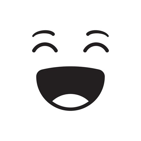 Smiling Face Emoticon Vector Illustration 16889401 Vector Art At Vecteezy