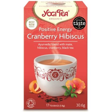 Cranberry Hibiskus Positive Energie Tea Bio