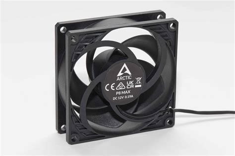 Arctic P8 Max Review High Performance Fan In 80 Mm