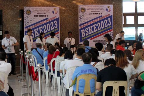 Coc Filing Para Sa Bske 2023 Sa Mm At Mga Lugar Na Binayo Ni Goring