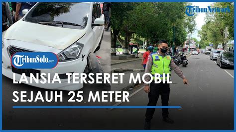 Kecelakaan Maut Lansia Naik Sepeda Ditabrak Mobil Datsun Go Di