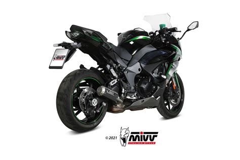 Scarico Kawasaki Ninja Sx Tourer Mivv Mk Carbonio K Sm C Mivv