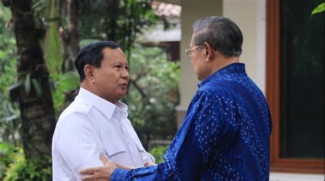 Sebelum Ke KPU Prabowo Temui SBY Ini Yang Dibicarakan